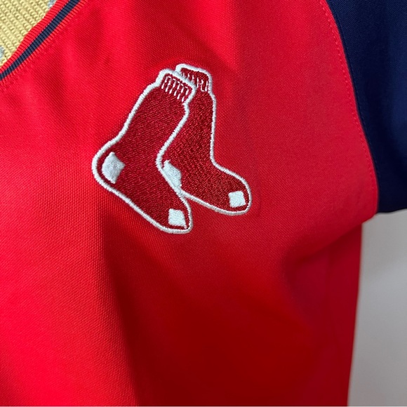 MLB Boston Red Sox V-neck Women’s Top - Picture 5 of 7